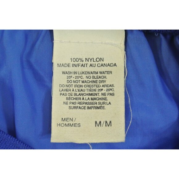 Toronto Blue Jays Vintage Pullover Windbreaker Blue Mens Medium Baseball Saxon - Picture 10 of 12